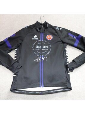 Craft Cycling Jersey Large Black Union Brewery Charm City Cycling Baltimore Warm